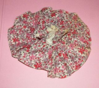 Vintage Richwood Sandra Sue Doll Pink And Red Floral Dress