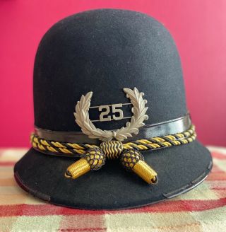 Antique Police Hat And Badge Meng And Shafer,  Early 1900’s
