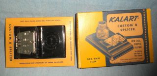 Vintage Kalart Custom 8mm Film Splicer Home Made Movies Equipment American Made