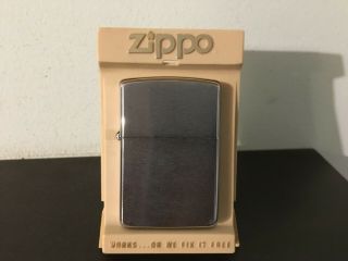 1987 Chrome Finish Zippo Lighter