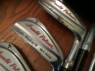 Vintage Wilson Arnold Palmer Shot - Maker Irons Reg 18285 2