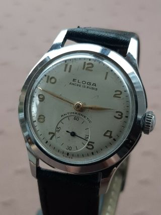 Vintage Swiss Made Eloga From The 1950s.