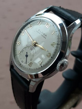 Vintage Swiss Made ELOGA From The 1950s. 2