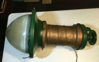 Antique General Electric = Ge " Luminous " Electric Street Light Arc Lamp
