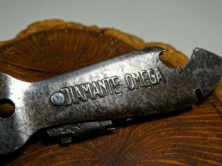 DIAMOND OMEGA TIP GLASS CUTTING,  KNIFE SHARPENER AND BOTTLE OPENER VINTAGE 2