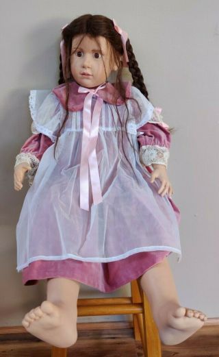 1989 Hildegard Gunzel Edith Classic Children 30 Inch Doll