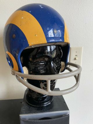 Vintage Los Angeles Rams 1981 Nfl Rawlings Football Helmet Small Hnfl