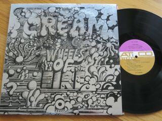 Rare Vintage Vinyl - Cream - Wheels Of Fire In The Studio - Atco Records Sd 2 - 700