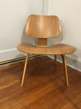 Herman Miller Lcw Eames Plywood Chair Mid Century Modern Danish Vintage