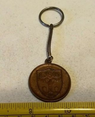 Vintage Community Savings Bank Of Rochester Advertising Keychain