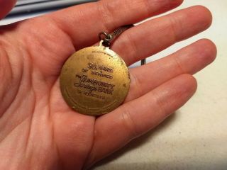 Vintage Community Savings Bank of Rochester Advertising Keychain 3