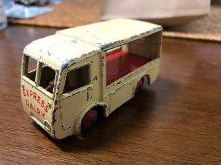 Vintage Dinky Toys Ncb Electric Van Diecast Vehicle - Express Dairy England