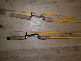 Two Vintage St.  Croix Fishing Bait Casting Rods 6 