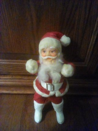 Vintage Santa Claus With White Belt And Boots,  11 "