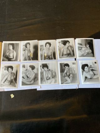 Vintage Black And White Nudes (10) pc.  Art Photos 3