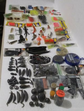 Vintage Fishing Spinners/sinkers Lures & Misc