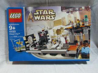 Vintage Star Wars Lego 10123 Cloud City Complete W/ Mini Figures & Box