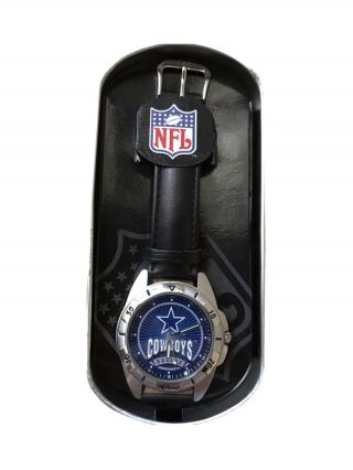 Dallas Cowboys Fossil Watch With Tin (1996)