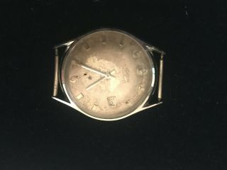 Swiss Luxor Vintage Watch Antique Wristwatch 15 Jewels Incabloc Waterproof Old