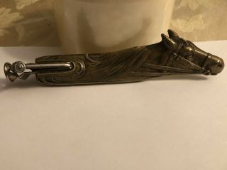 Vintage Figural Brass Horse Cigar Cutter