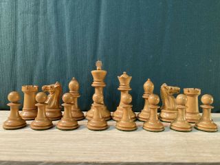 Antique Jaques Of London Staunton Chessmen 3