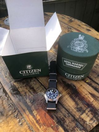 Wristwatch Citizen Royal Marines Titanium Eco Drive