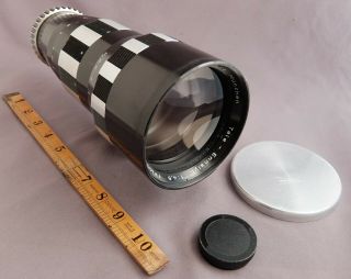 Vintage Enna Munchen Tele - Ennalyt 400mm F4.  5 Lens For Exakta Or Topcon