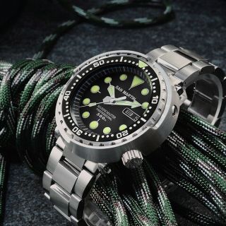 Retro Tuna SBBN015 Automatic Watches 300M Waterproof Stainless Steel Diver watch 2