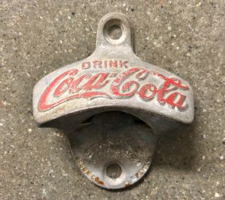 " Drink Coca - Cola " Vintage Bottle Opener Starr X Brown Co.  Made In Germany
