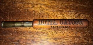 Rare Hotel Gayoso Memphis Tennessee Cigar Lighter