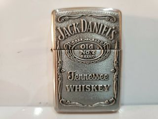 2009 Zippo Lighter Jack Daniels Tennessee Whiskey Old No.  7.  3013.  33