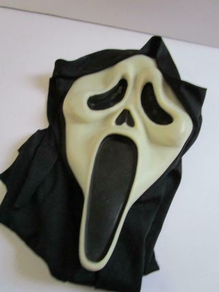 Vintage Easter Unlimited Scream Ghost Face Mask Cotton Hood Halloween Costume
