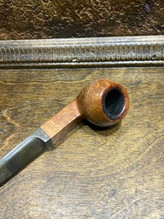 Vintage DR PLUMB 269 Pipe / Tobacco Smoking Flat Grip / France 3