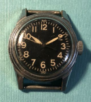 1940’s Elgin Type A - 11 Non - Running Wwii Mens Air Force Watch