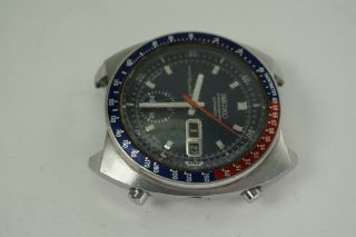 SEIKO CHRONOGRAPH DATE AUTOMATIC 6030 R STEEL OF RESTORATION C.  1970 ' S 5