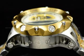 Invicta 51mm Hybrid VENOM Swiss Chronograph Gold Silver 2 Tone 500M Diver Watch 6