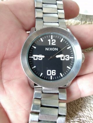 Mens Nixon In The Horizon The Private Watch,  Battery Installed