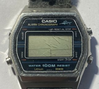 Casio Mens Alarm Chronograph Marlin Watch 248 W - 750