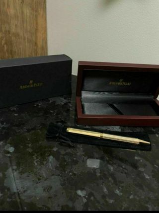 Audemars Piguet Royal Oak Watch Authentic Pen Gold