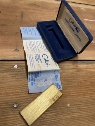 Boxed Colibri Touch Sensor Lighter Vintage 1980’s