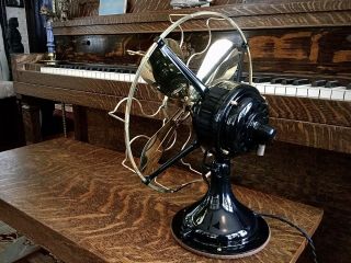 Antique Electric Fan Westinghouse Brass Vintage Old 2