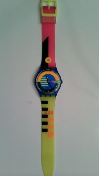 Vintage Swatch Watch - Gn 102 - Flumotions