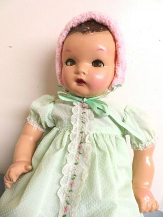 Vintage 22 " Lg.  Composition 1938 Ideal Princess Beatrix Baby Doll Flirty Eyes