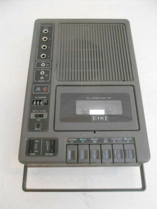 Vintage Eiki Commercial Cassette Tape Player Recorder Model 3279a Auto School