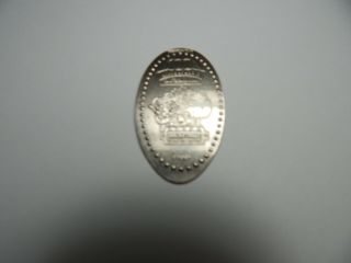 Vintage " 100 Years Of Magic Disney World " Pressed Rolled Quarter