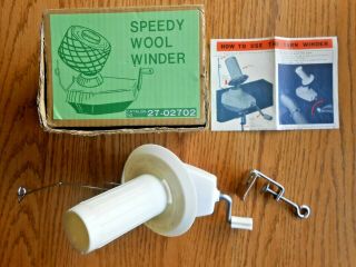 Lee Wards Vintage Speedy Wool Yarn Winder 27 - 02702