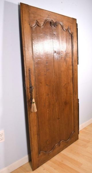 1700 ' s Antique French Louis XIV Period Oak Wood Cupboard/Pantry/Cabinet Door 2