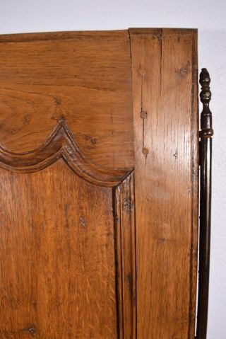 1700 ' s Antique French Louis XIV Period Oak Wood Cupboard/Pantry/Cabinet Door 6
