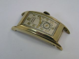 Vintage Gruen Curvex Watch 44mm Cal 330 1950 ' s 3