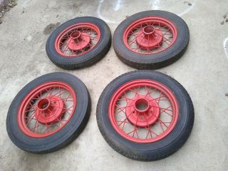 Vintage Ford Model A Wheels And Tires